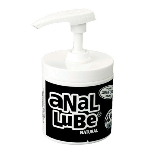 Anal Lube Natural In Pump Dispenser 135ml Water-Based