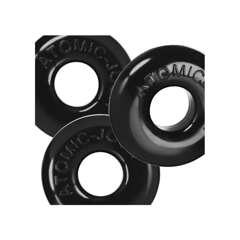 Oxballs Ringer Max Cockring 3 Pack Black