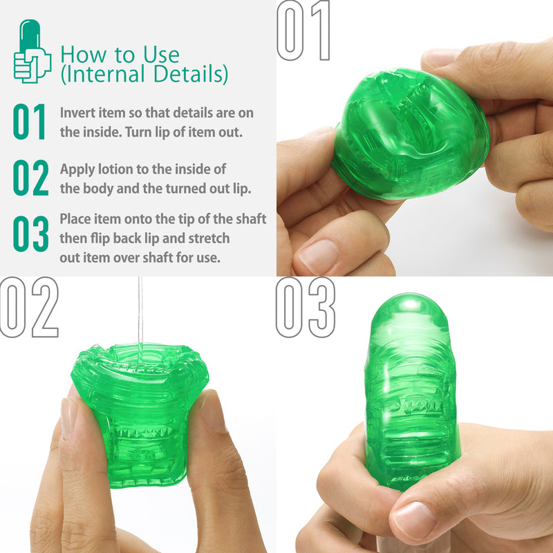 Tenga UNI Emerald Sleeve Masturbator