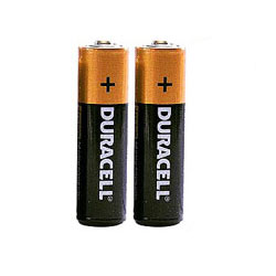 2 x AAA Batteries