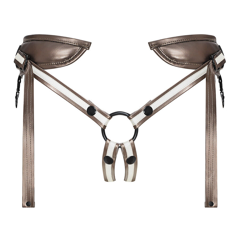 Strap On Me Leatherette Desirous Harness One Size