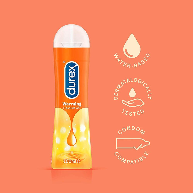 Durex Warming Gel Lubricant 100ml Water-Based