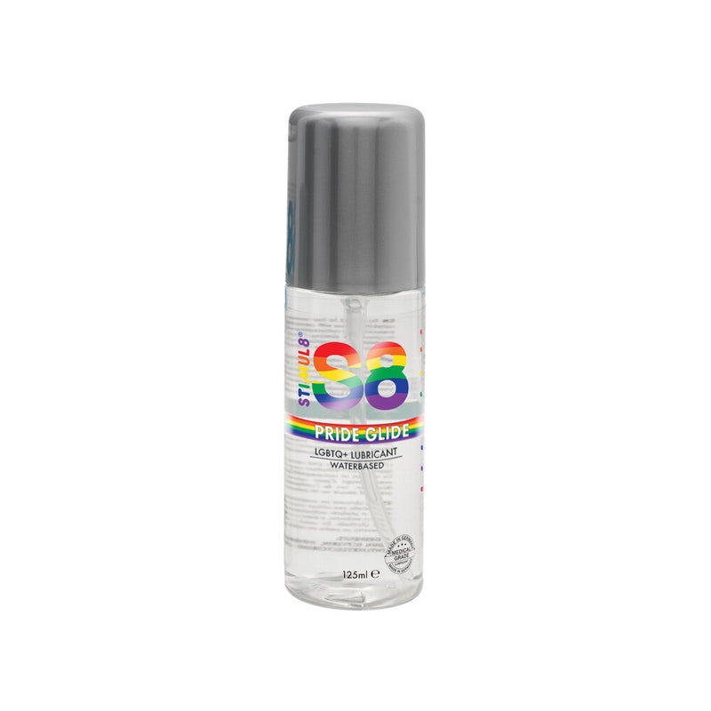 S8 Pride Glide Water-Based Lubricant 125ml