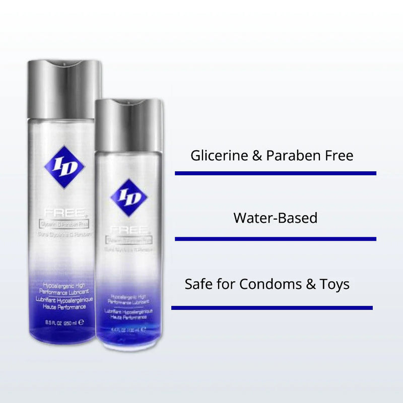 ID Free Hypoallergenic Water-Based Lubricant 250ml