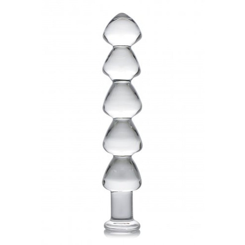 Master Series Drops Anal Links Glass Dildo