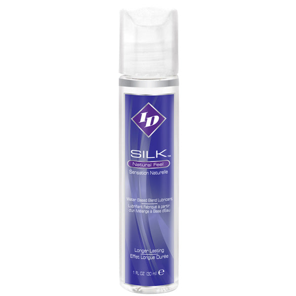 ID Silk Natural Feel Water-Based Lubricant 1floz/30mls