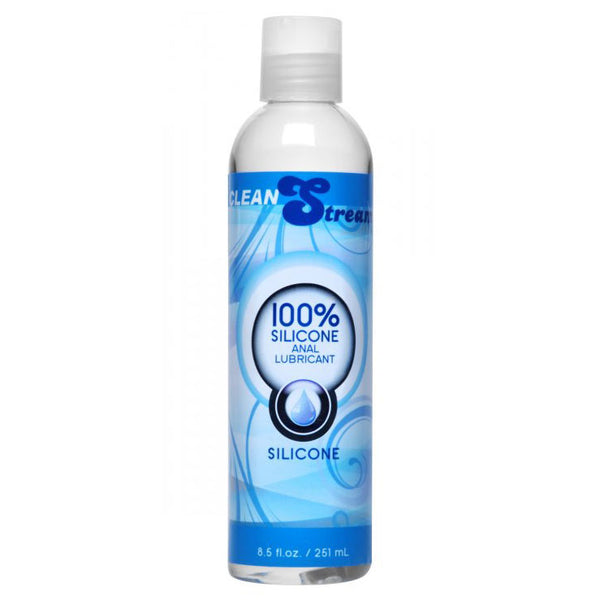 Clean Stream 100 Percent Silicone-Based Anal Lubricant 8.5 oz